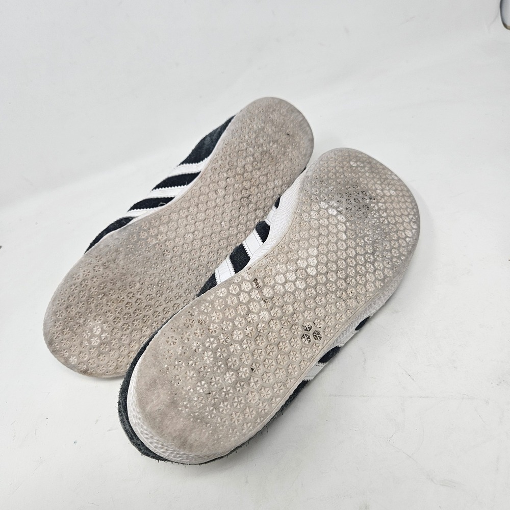 Adidas Gazelle Dark Grey White Suede Sneakers Mens 7 - Picture 7 of 7
